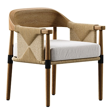 Arteriors Estes Outdoor Dining Chair