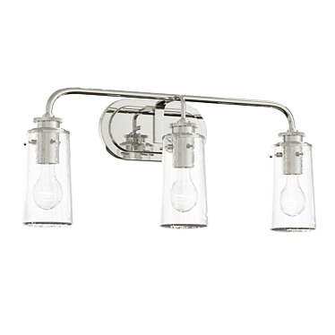 Elegant Kichler Bathroom Vanity Light 3D model image 1 