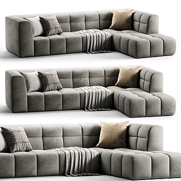 Modular L-Shaped Sectional Sofa