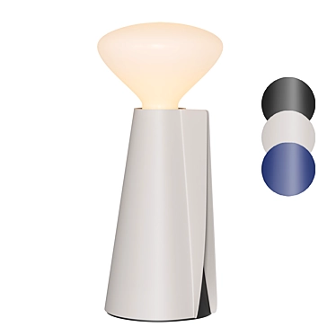 Compact Tala Mantle Portable Lamp 3D model image 1 