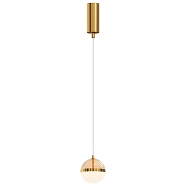 Adjustable Pendant Light - Modern Design 3D model image 1 