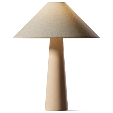 Minimalist Canopy Table Lamp 3D model image 1 