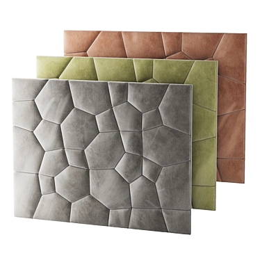 Decorative wall panel. Soft panel. eleven