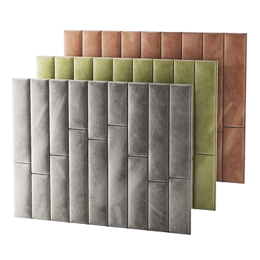 Decorative wall panel. Soft panel. 18