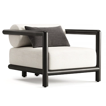 RH PALMA ALUMINUM LOUNGE CHAIR