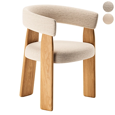 Modern Stylish ORU Chair 3D model image 1 