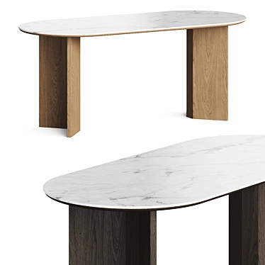 Urban Mood Journey Japandi Modern Dining Table