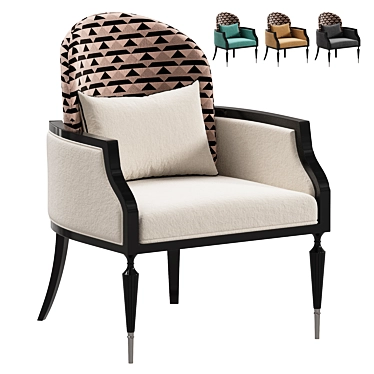 Modern Accent Chair by Michael 3D model image 1 