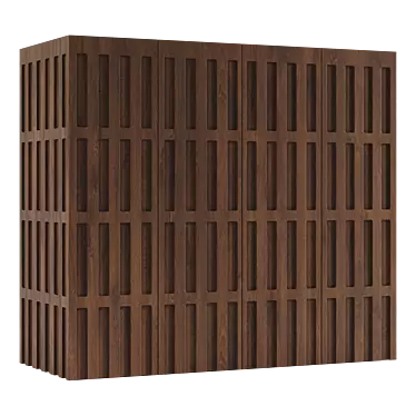 Elegant Re De Sàss Cabinet 3D model image 1 