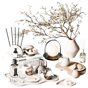 Luxury Decorative Set H118 3D model image 1 