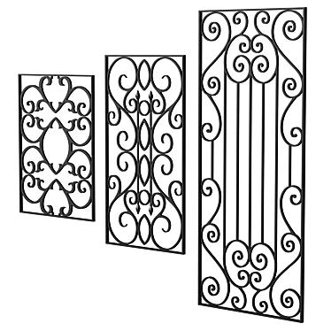 Wrought Iron Fence 02