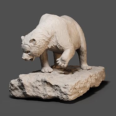 Bear sculpture