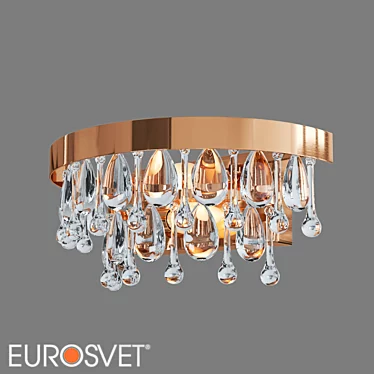 Sophie Crystal Wall Sconce Eurosvet 3D model image 1 