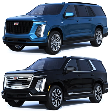 Cadillac Escalade 2025: Luxury Redefined 3D model image 1 