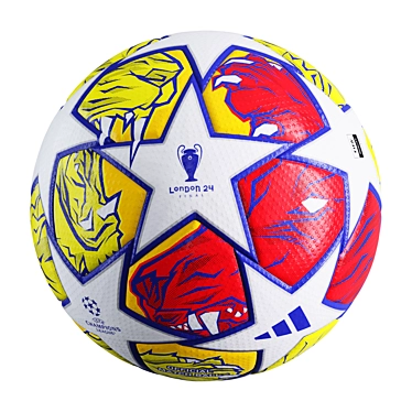 Adidas 2024 Champions League Ball 3D model image 1 