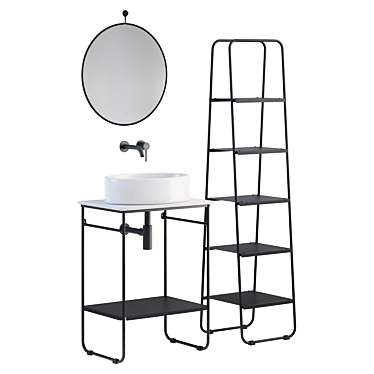 Bathroom furniture Mart Uno set001