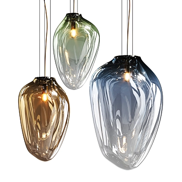 Eloa Ceres Wall Hanging Lights 3D model image 1 