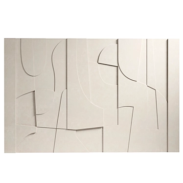 Headboard Decor Panel 17 3D model image 1 