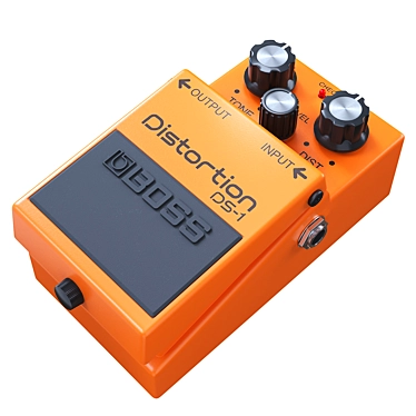 Boss DS-1 Distortion Pedal 3D model image 1 