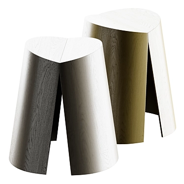 Zilio A&C AX Stool 3D model image 1 