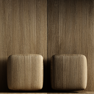 Seamless 4K Wood Texture Set 3D model image 1 