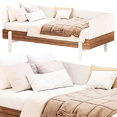 Cream Single Bed