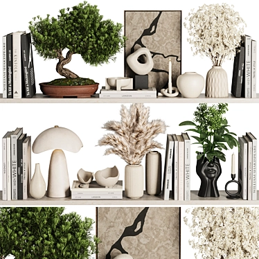 Modern Decorative Set 2016 3D model image 1 