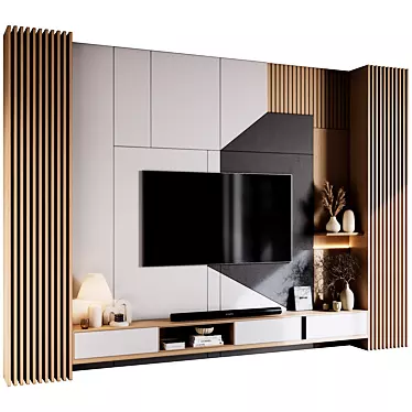  Modern TV Wall Mount 14 3D model image 1 