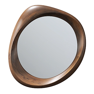 Modern XL Asymmetric Mirror 3D model image 1 