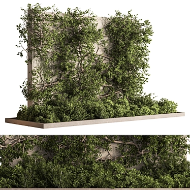 FloraWall Vertical Garden Kit 3D model image 1 