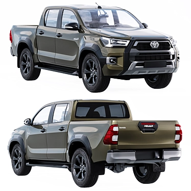 Toyota Hilux 3D Model Archive 3D model image 1 