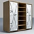 Teenage Bookshelf Cabinet 3D model small image 1