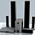 Ultimate Home Theater Set 3D model small image 1