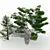 Funny Tree Duo: Double the Laughter! 3D model small image 1