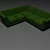 Plush Comfort Sofa 3D model small image 1