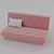 Nomade Express Sofa Bed | Versatile Textured Design 3D model small image 1