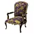 Baroque Armchair: Classic Elegance 3D model small image 1