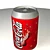 Title: CocaCola Aluminum Bank 3D model small image 1