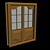 Textured Door 3D model small image 1