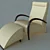 Luxury NIERI Carlotta Chair 3D model small image 1