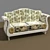 Baroque Style Sofa | Luxurious and Elegant 3D model small image 1