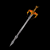 2-Handed Battle Sword 3D model small image 1