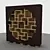 Oak Brain Box: Stylish Library 3D model small image 1