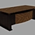 Sleek Smania Desk: Maximize Your Workspace 3D model small image 1