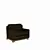 Stylish Vray Armchair 3D model small image 1