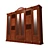 Roma 6-285 Rectos Wall Unit 3D model small image 1