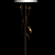 Elegant Empress Floor Lamp 3D model small image 1