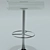 Plastic Seat Bar Stool 3D model small image 1