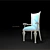 Vintage Chair 3D model small image 1