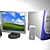 All-in-One PC with Monitor 3D model small image 1